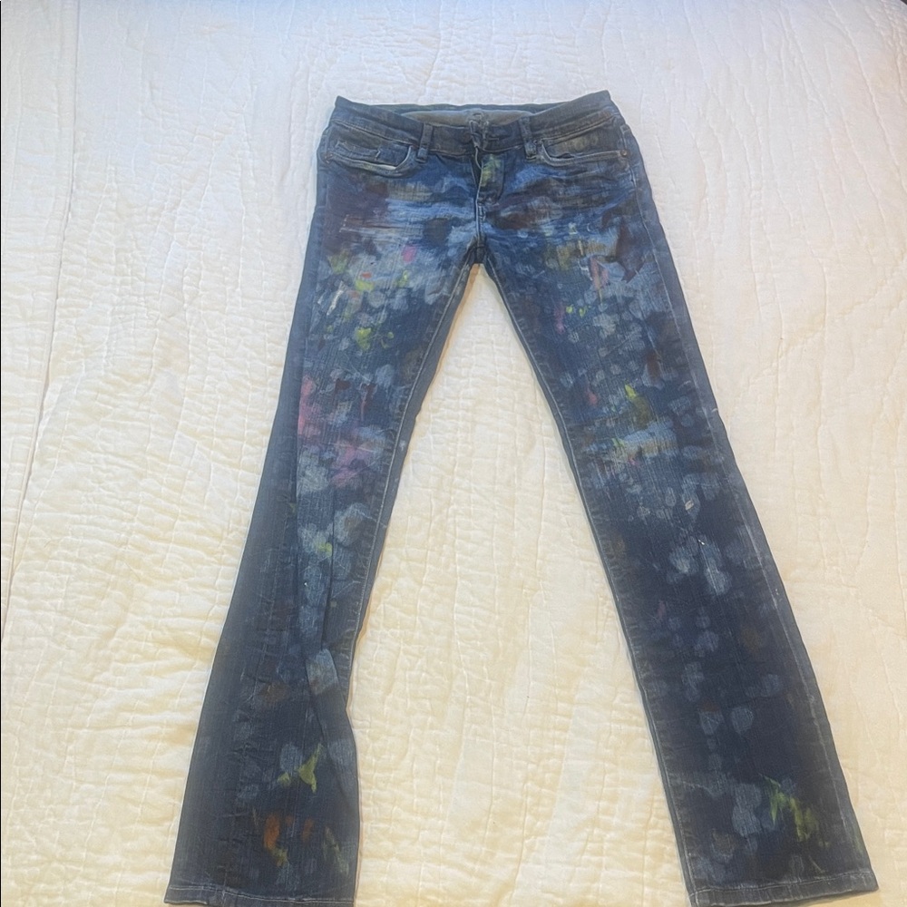 Blank NYC Multicolor straight cut Jeans